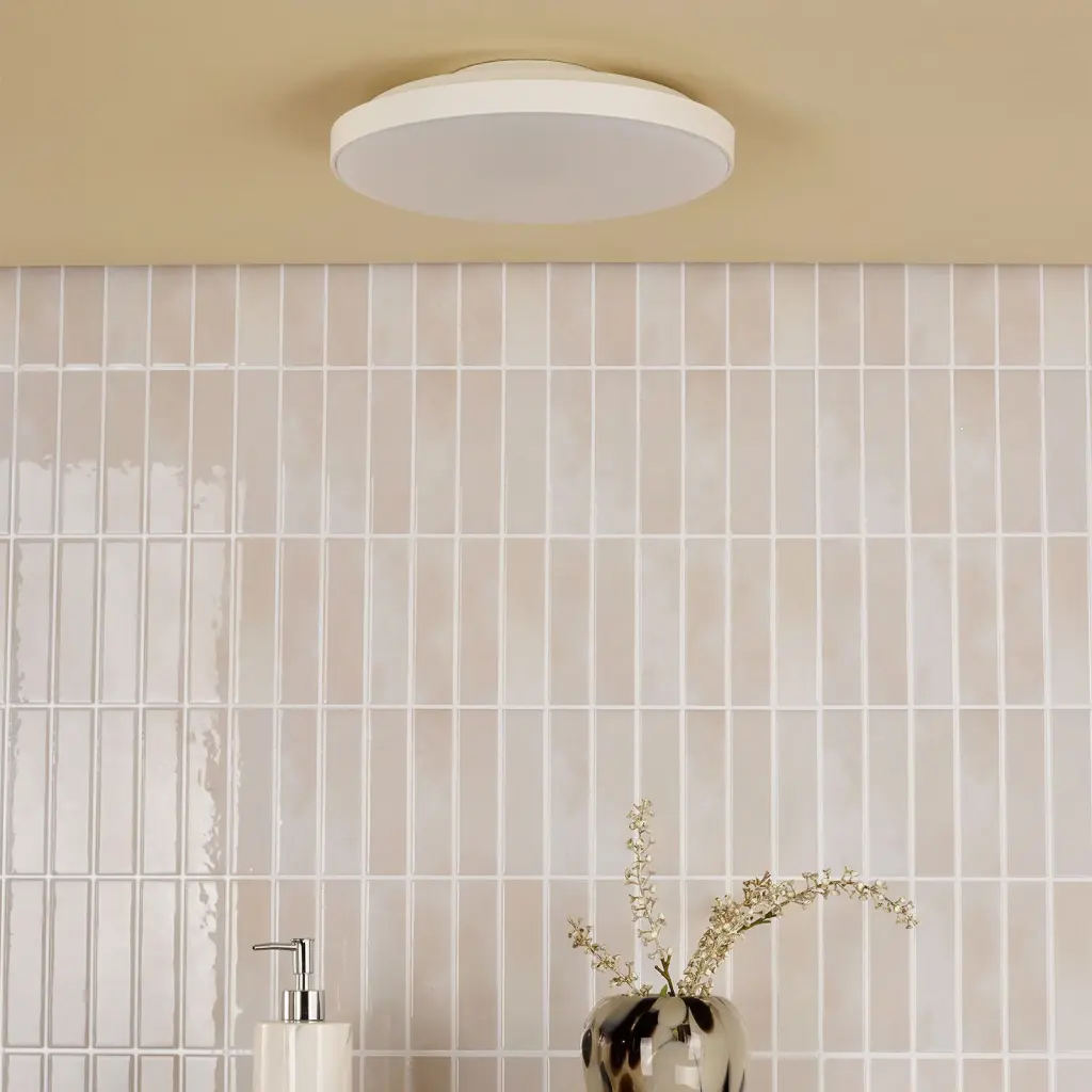Essien LED Flush Fitting in White IP44