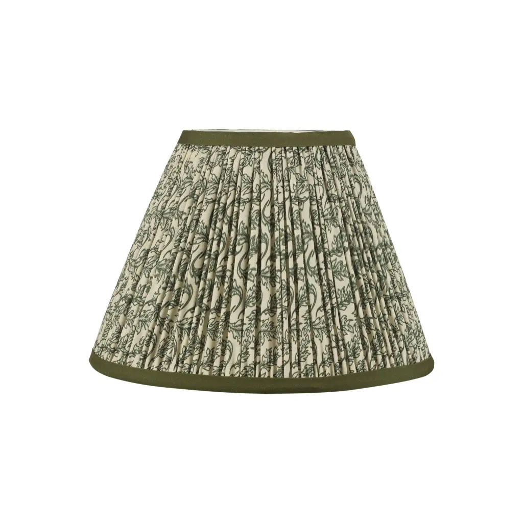 Esther Green 250mm Cotton Empire Shade