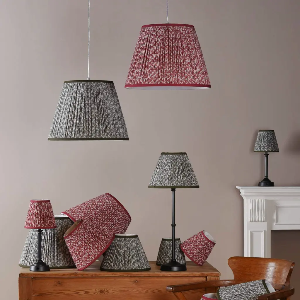 Esther Green 300mm Cotton Empire Shade