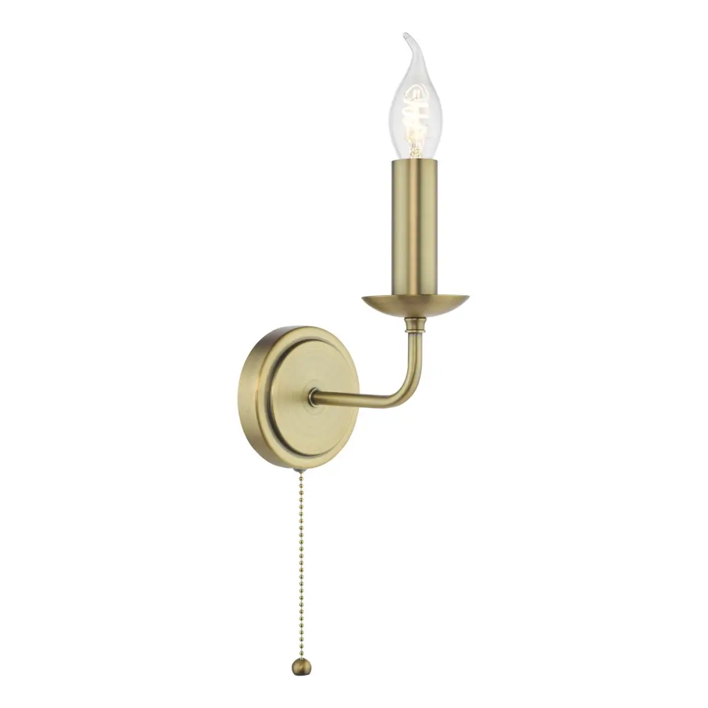 Favian Matt Bronze Wall Light