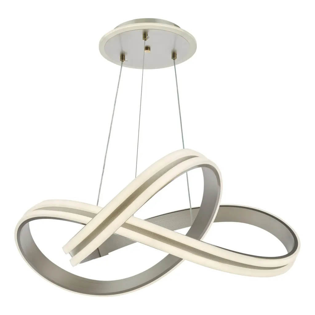 Gavino LED CCT Silver Pendant