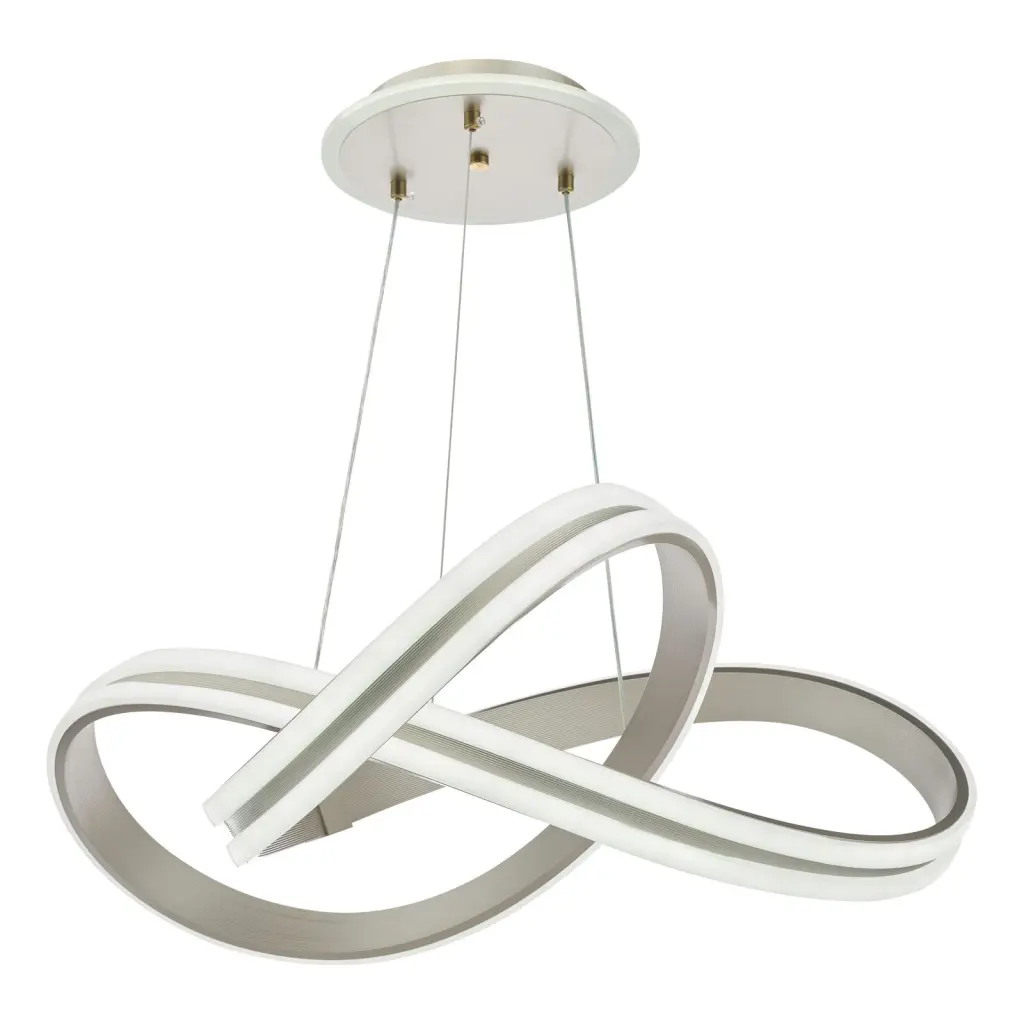 Gavino LED CCT Silver Pendant