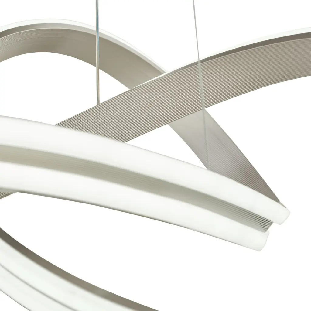 Gavino LED CCT Silver Pendant