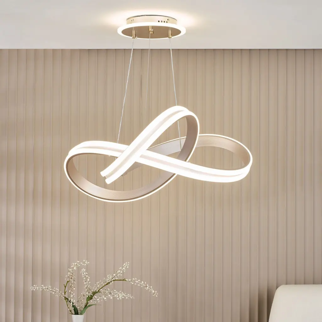 Gavino LED CCT Silver Pendant