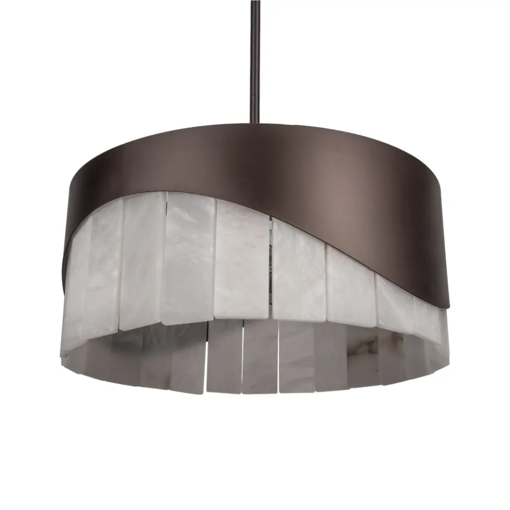 Hamilton 3 Light Dark Bronze Pendant