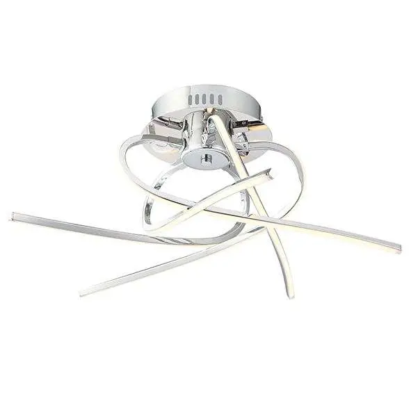 Hemingway 5 Light Semi Flush 3.5W Warm White