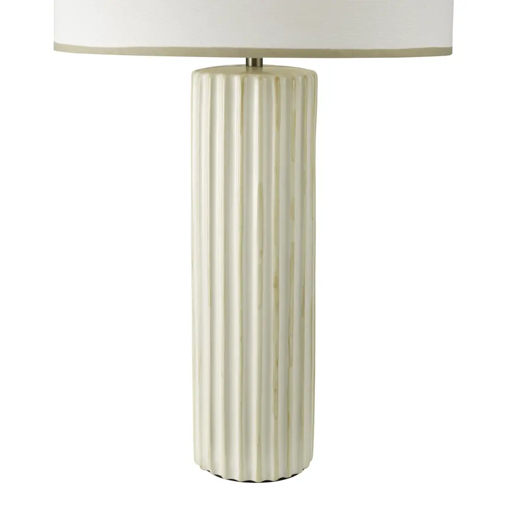 Idella Taupe Table Lamp C/W Shade