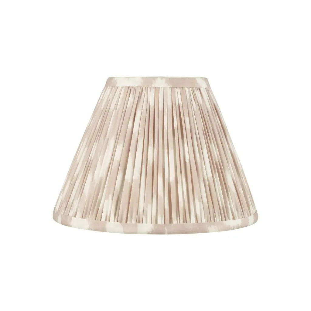 Ikat Taupe 250mm Cotton Empire Shade