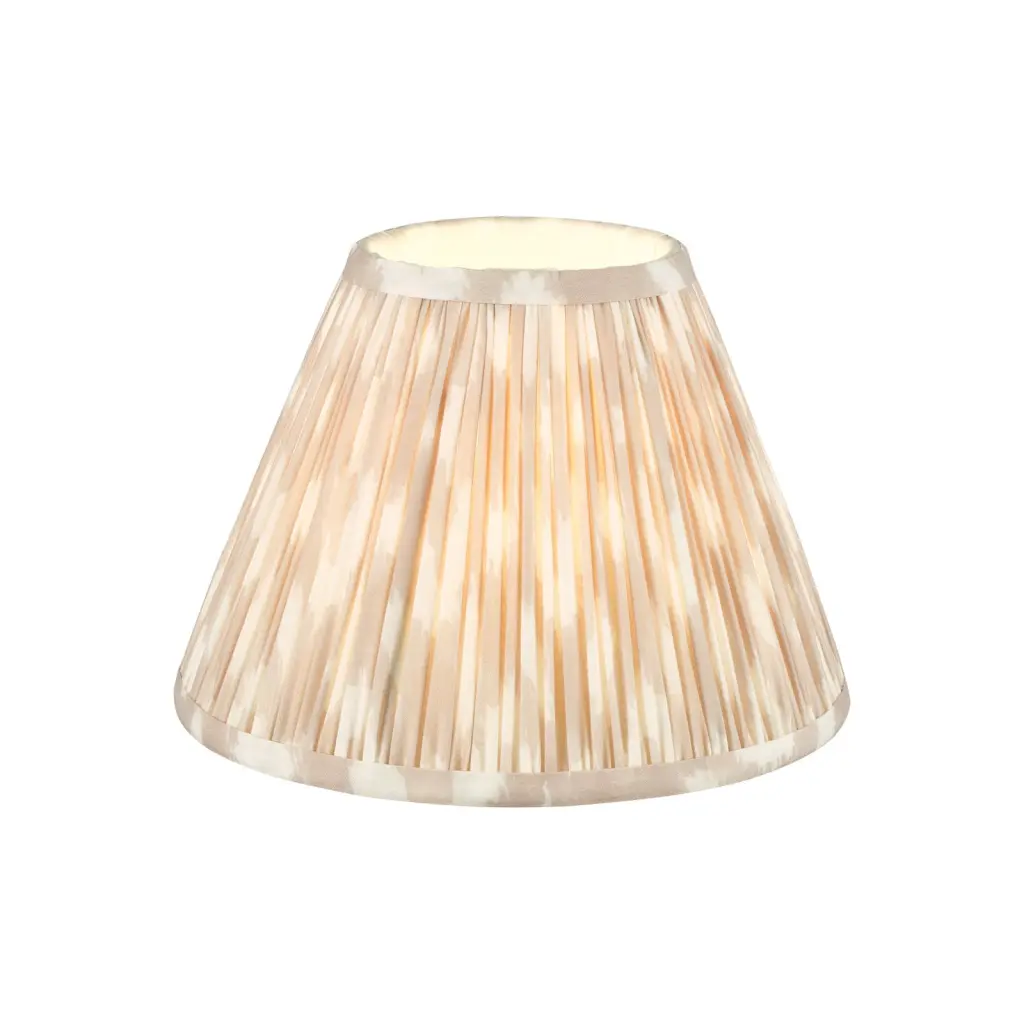 Ikat Taupe 250mm Cotton Empire Shade
