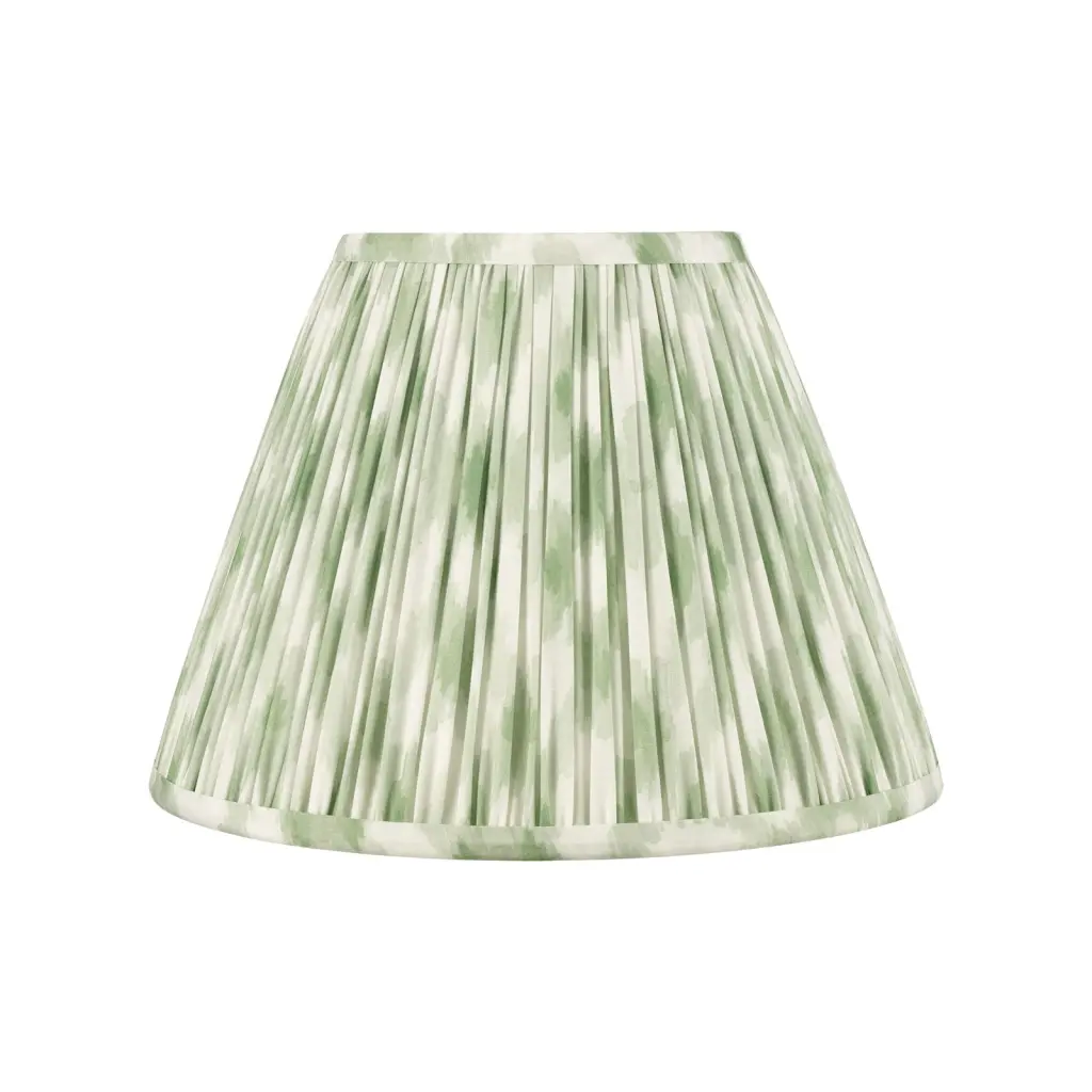 Ikat Green 300mm Cotton Empire Shade