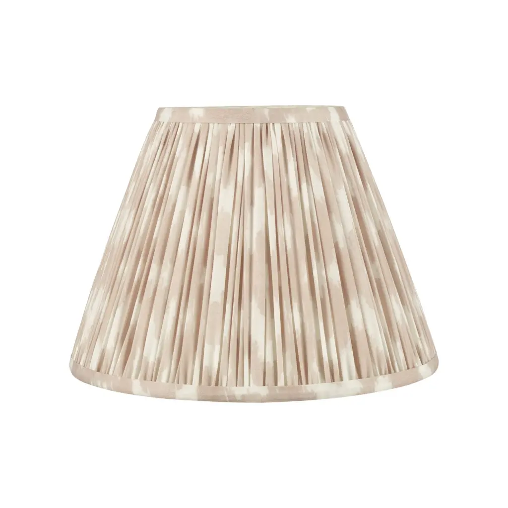 Ikat Taupe 300mm Cotton Empire Shade