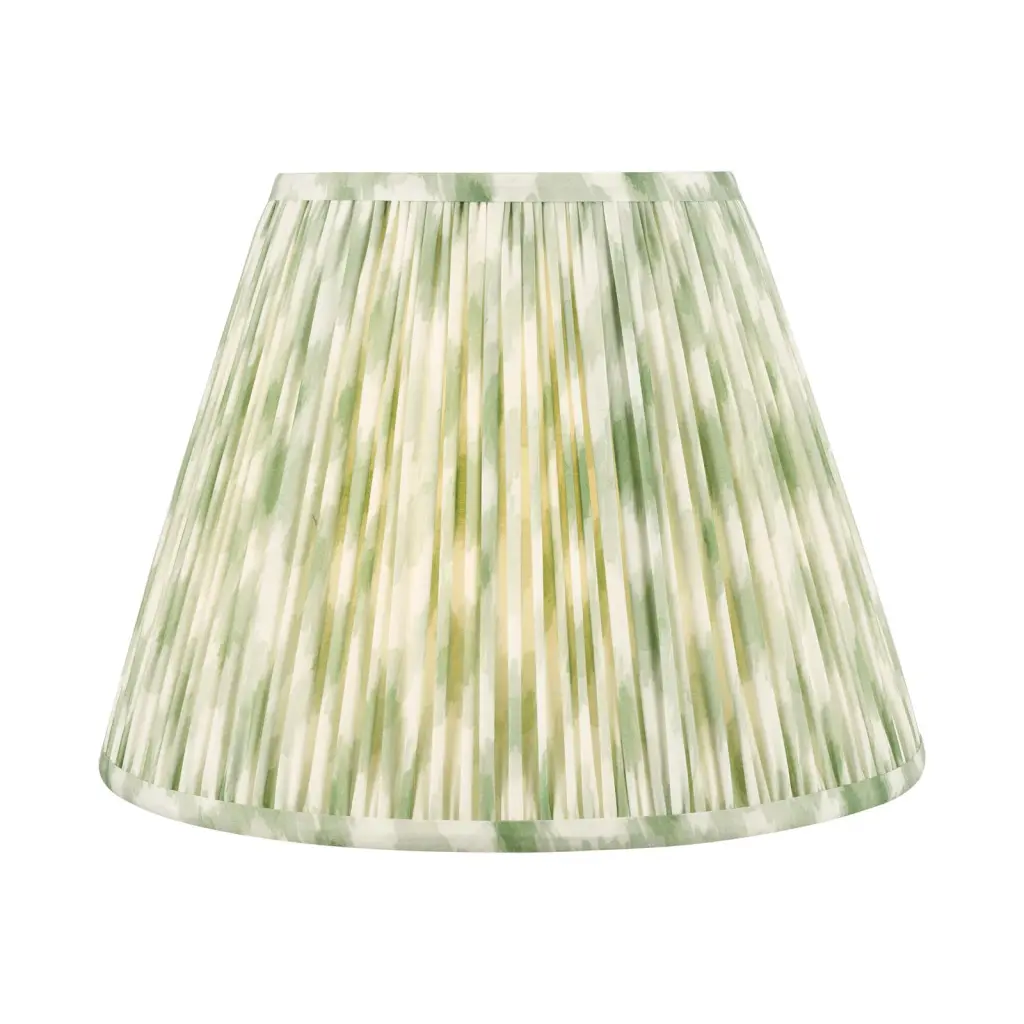 Ikat Green 350mm Cotton Empire Shade