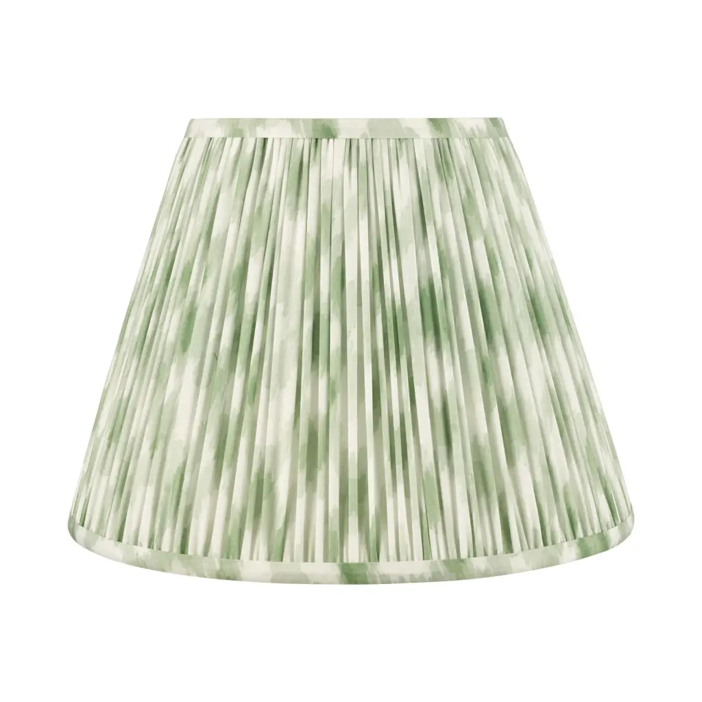 Ikat Green 350mm Cotton Empire Shade