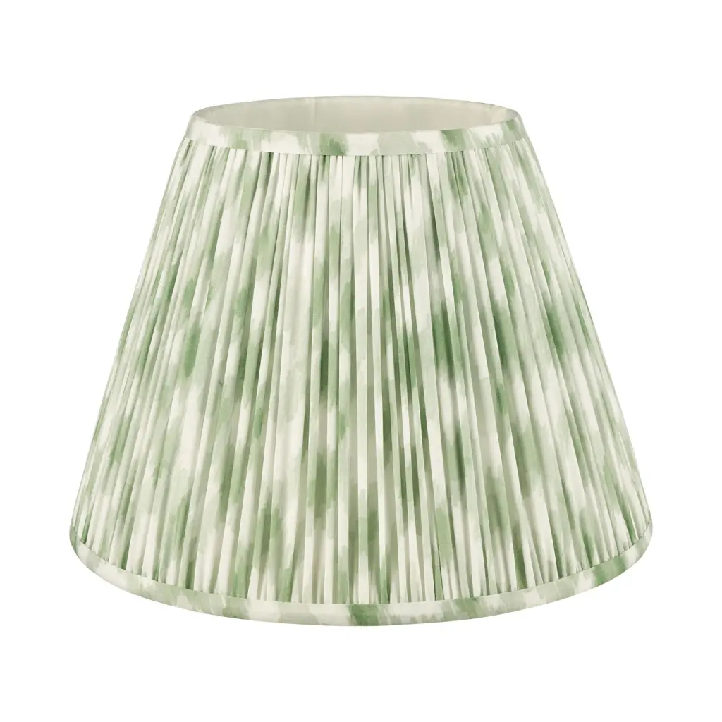 Ikat Green 350mm Cotton Empire Shade