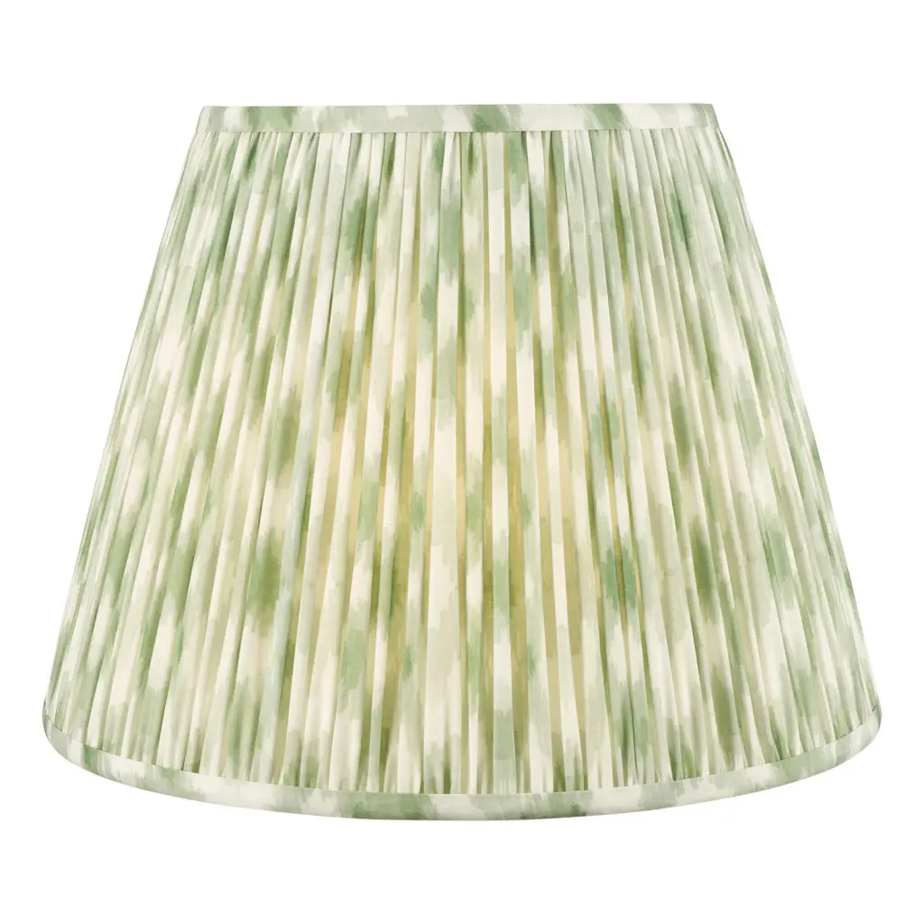 Ikat Green 400mm Cotton Empire Shade