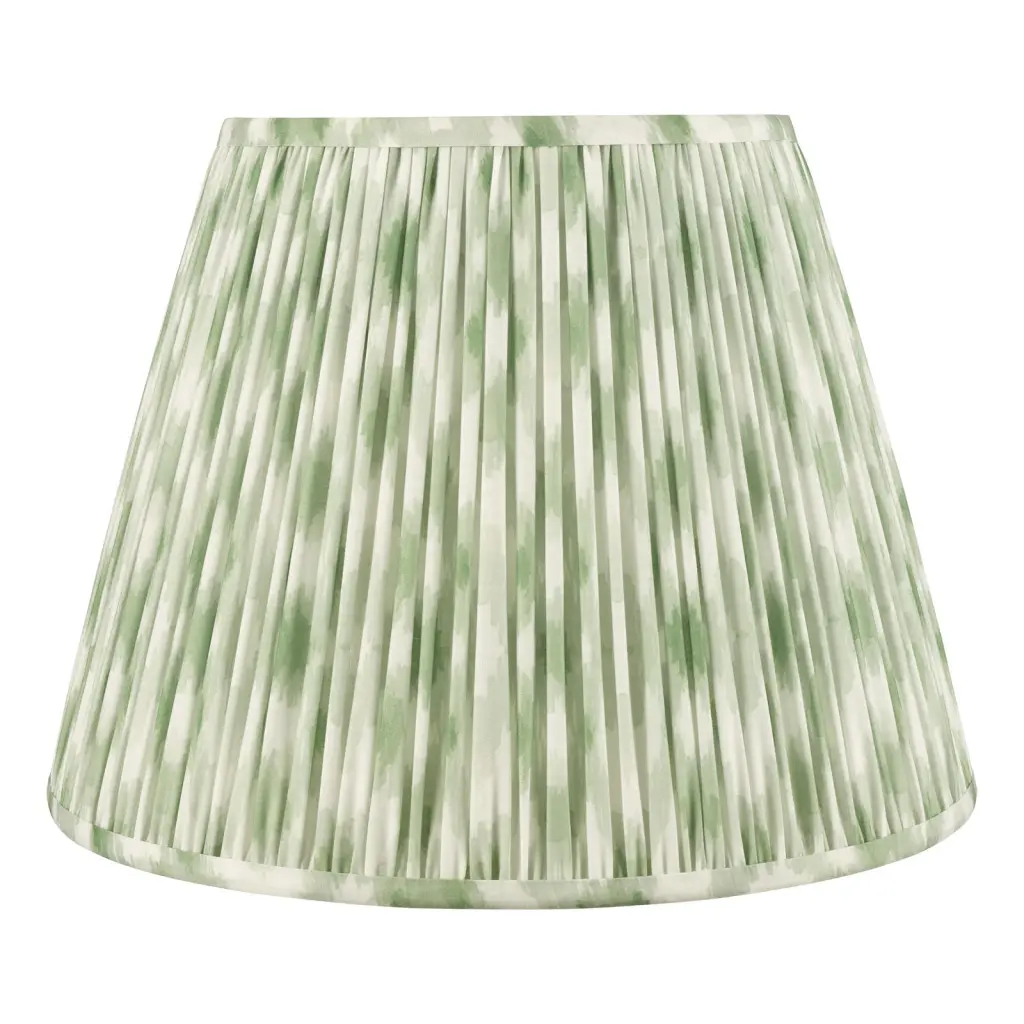 Ikat Green 400mm Cotton Empire Shade