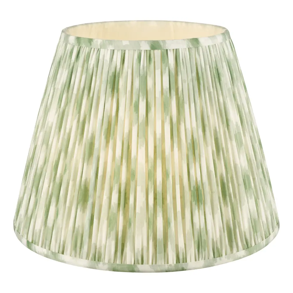 Ikat Green 400mm Cotton Empire Shade