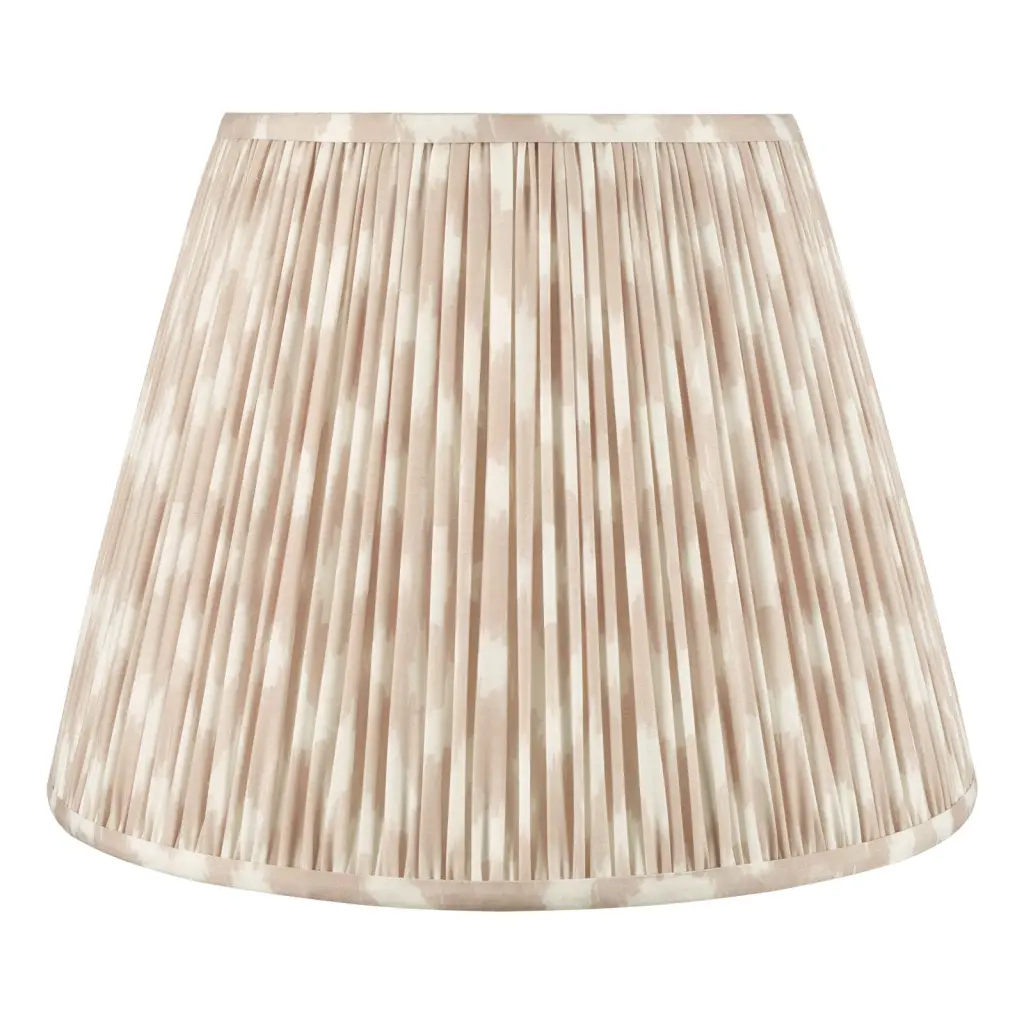 Ikat Taupe 400mm Cotton Empire Shade