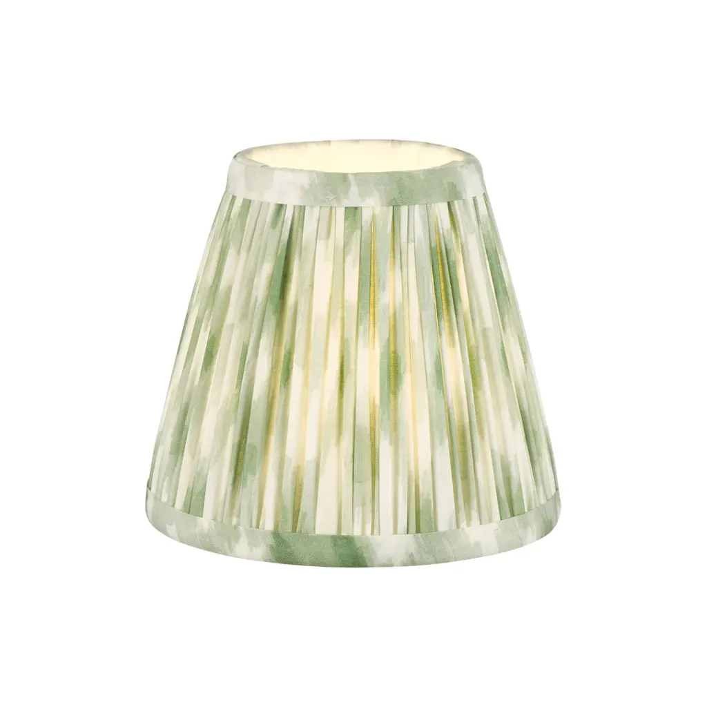 Ikat Green 150mm Cotton Empire Shade