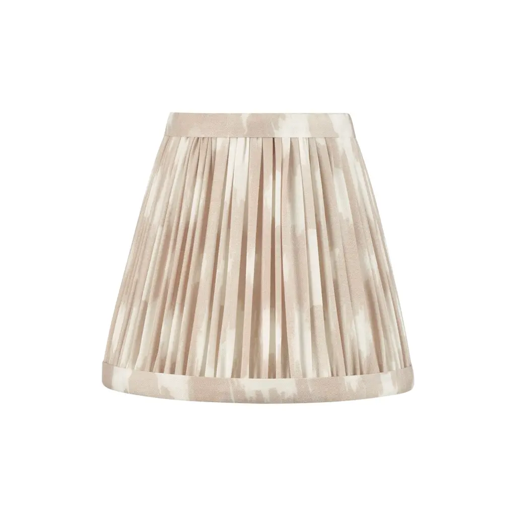 Ikat Taupe 150mm Cotton Empire Shade