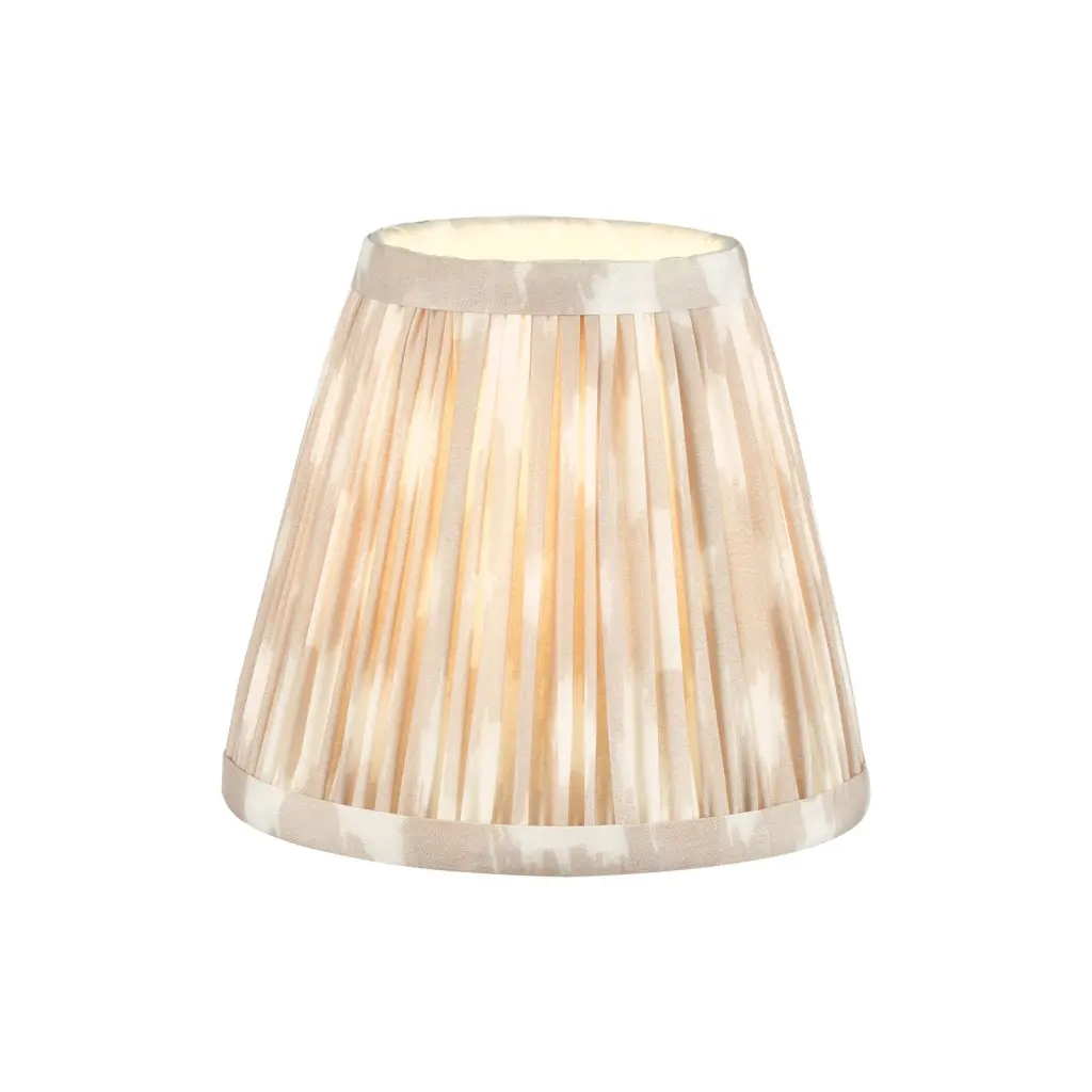 Ikat Taupe 150mm Cotton Empire Shade