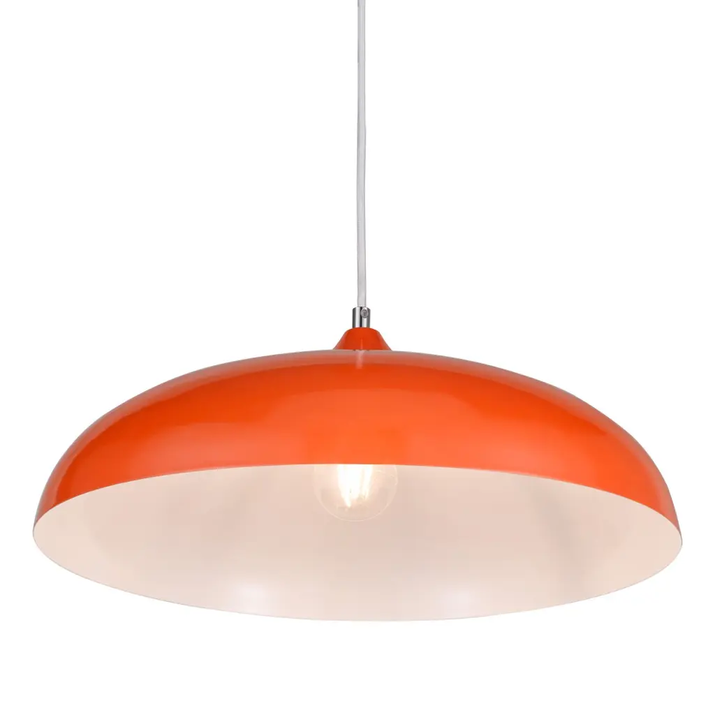 Kaelan Single Pendant in Orange Finish