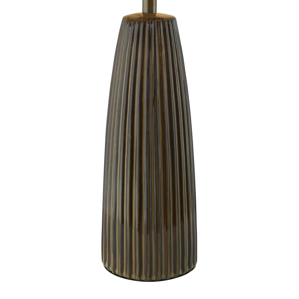Kaulana Brown Table Lamp C/W Shade
