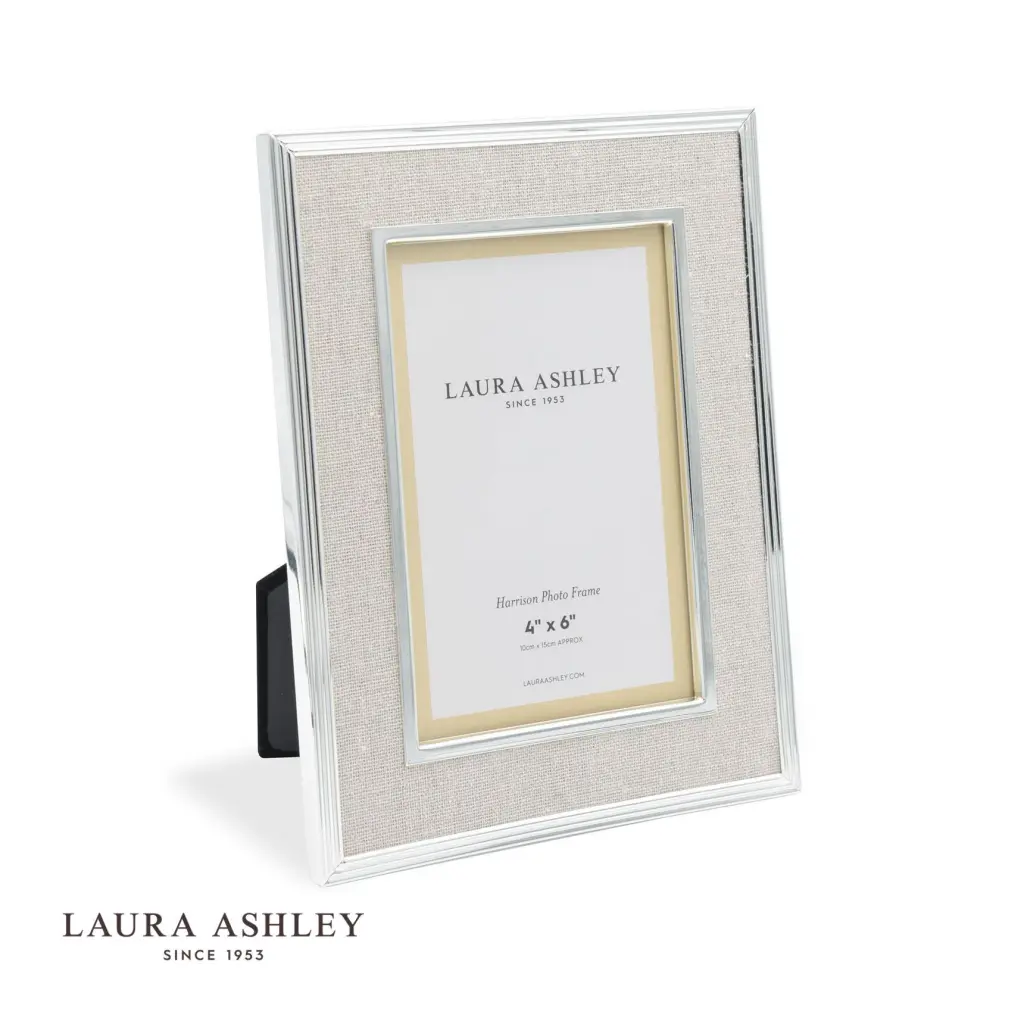 Harrison 4x6 Inch Photo Frame Linen