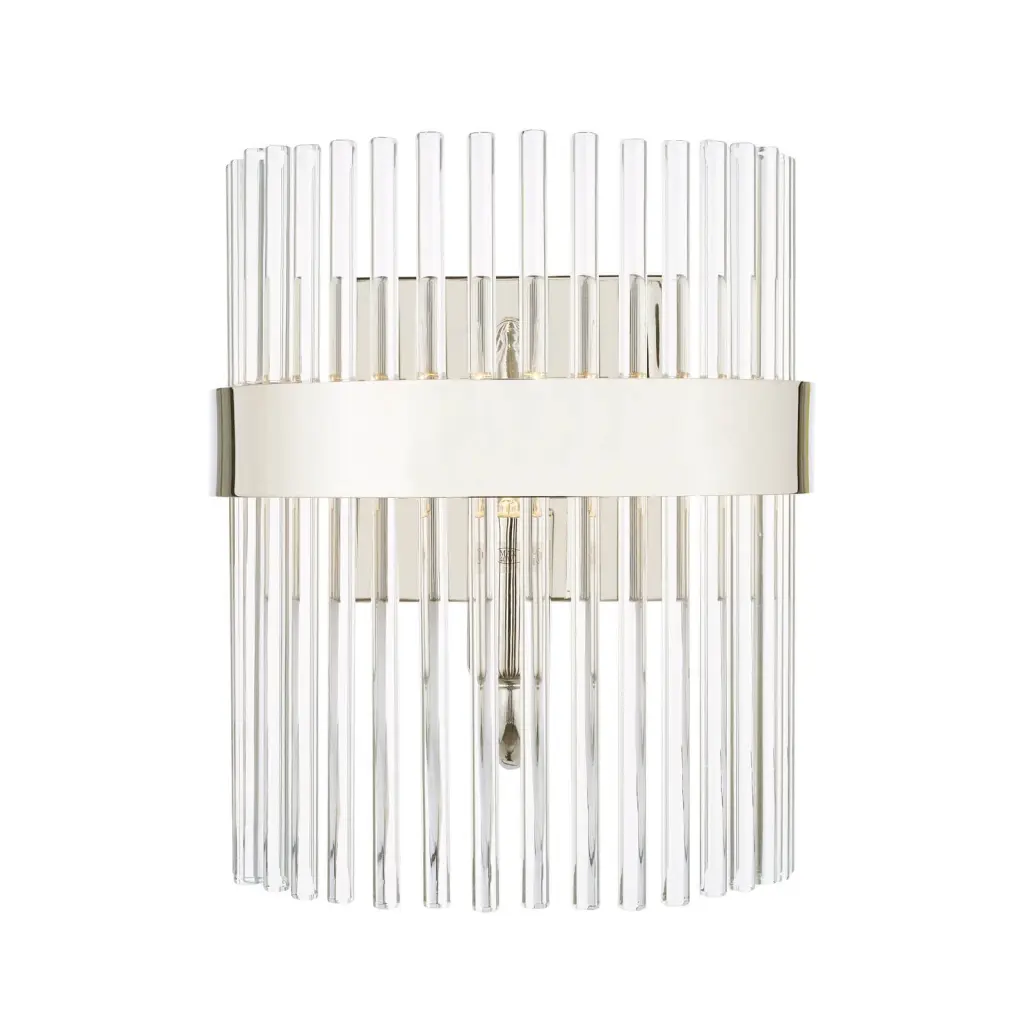 Alexa Wall Light in Polished Nickel