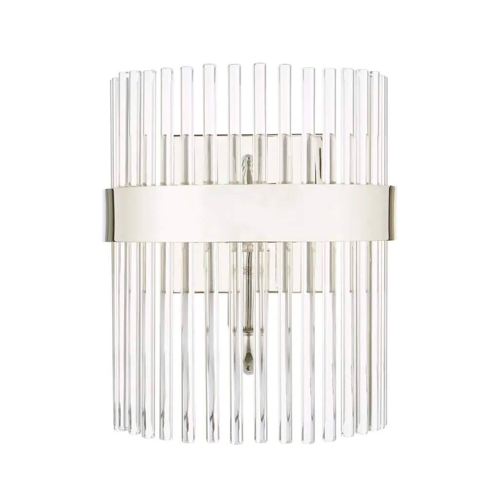 Alexa Wall Light in Polished Nickel