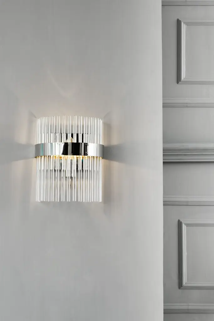 Alexa Wall Light in Polished Nickel