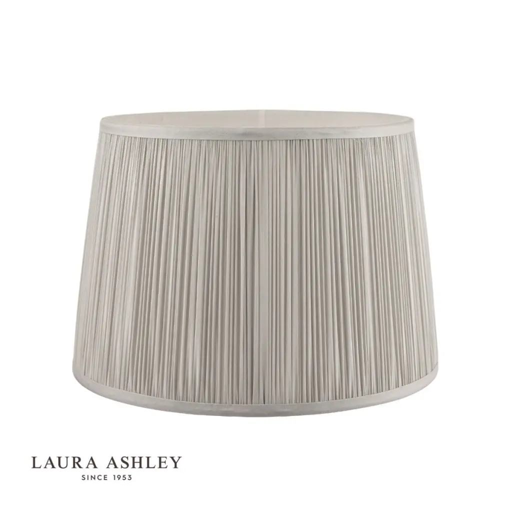 Hemsley Silk Silver Shade 300mm/12 inch