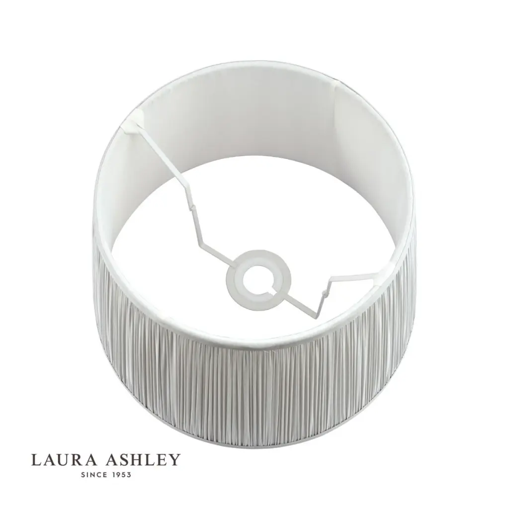Hemsley Silk Silver Shade 300mm/12 inch