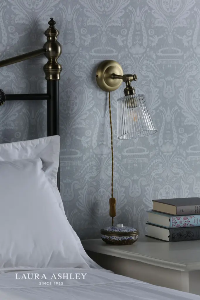 Callaghan Plugged Wall Light in Antique Brass