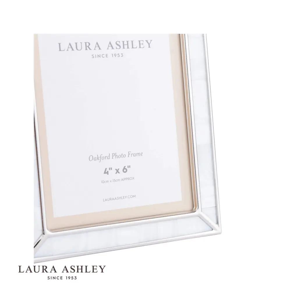Oakford Mother Of Pearl 4x6 Inch Photo Frame