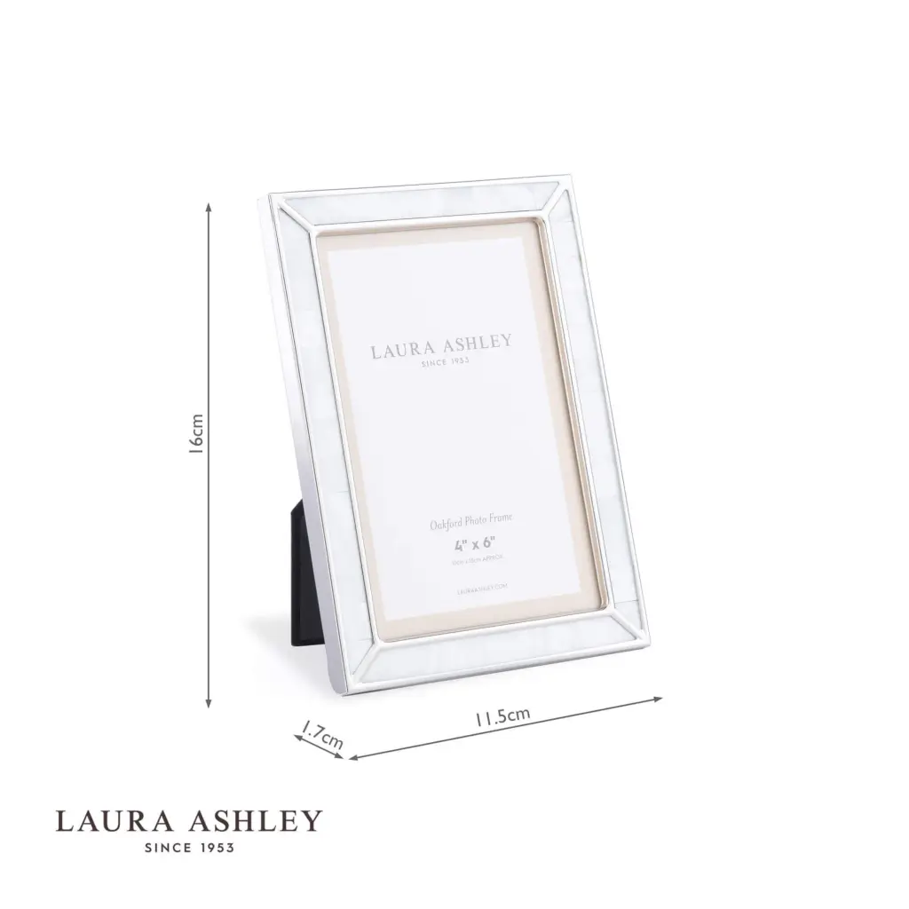 Oakford Mother Of Pearl 4x6 Inch Photo Frame