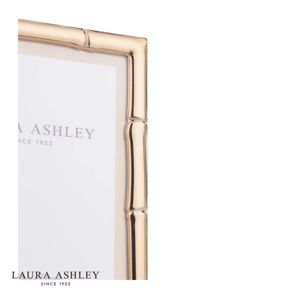 Orwell Polished Gold 4x6 Inch Photo Frame