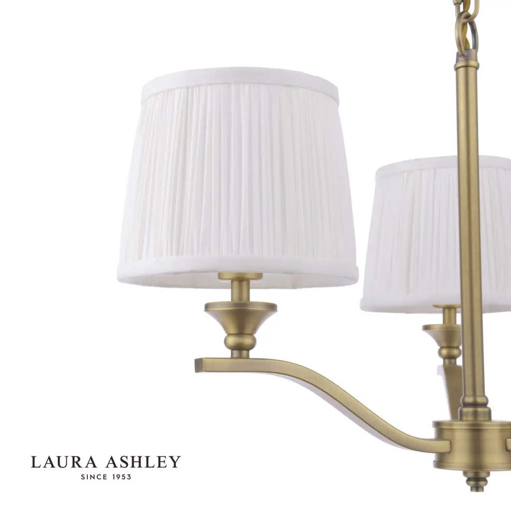 Hemsley 3 Light Antique Brass Ceiling Pendant