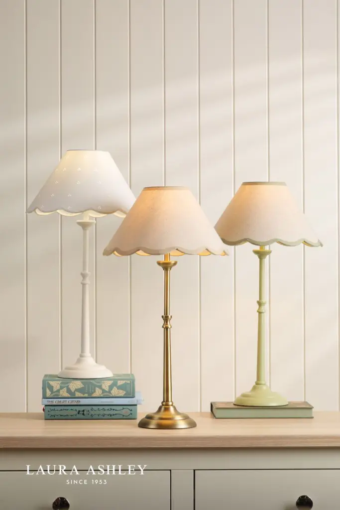 Cordwell Matt Green Table Lamp C/W Shade
