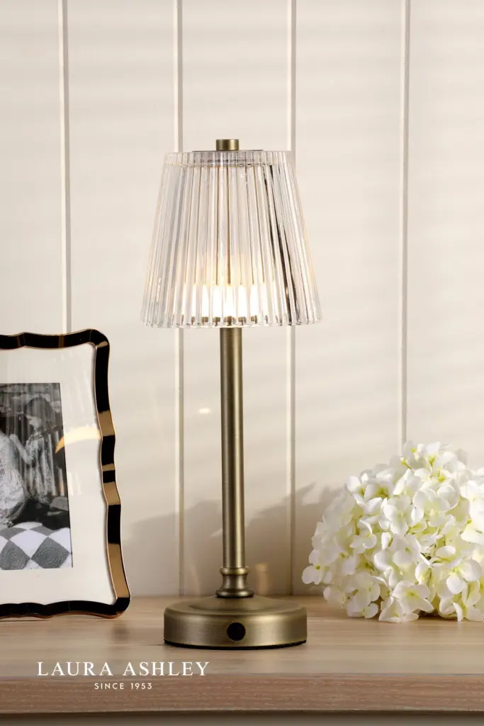 Callaghan LED Rechargeable Antique Brass Table Lamp