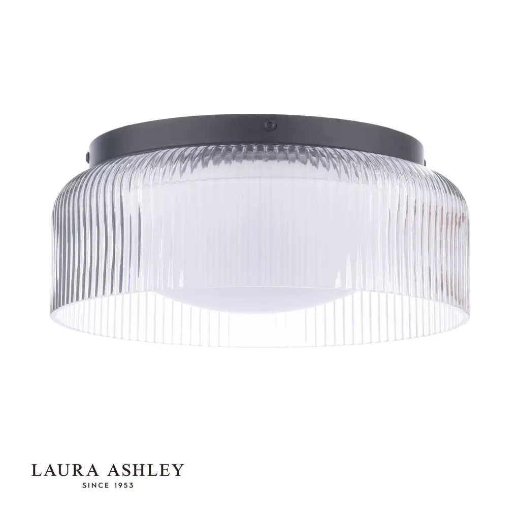 Charissa Matt Black Flush Fitting IP44