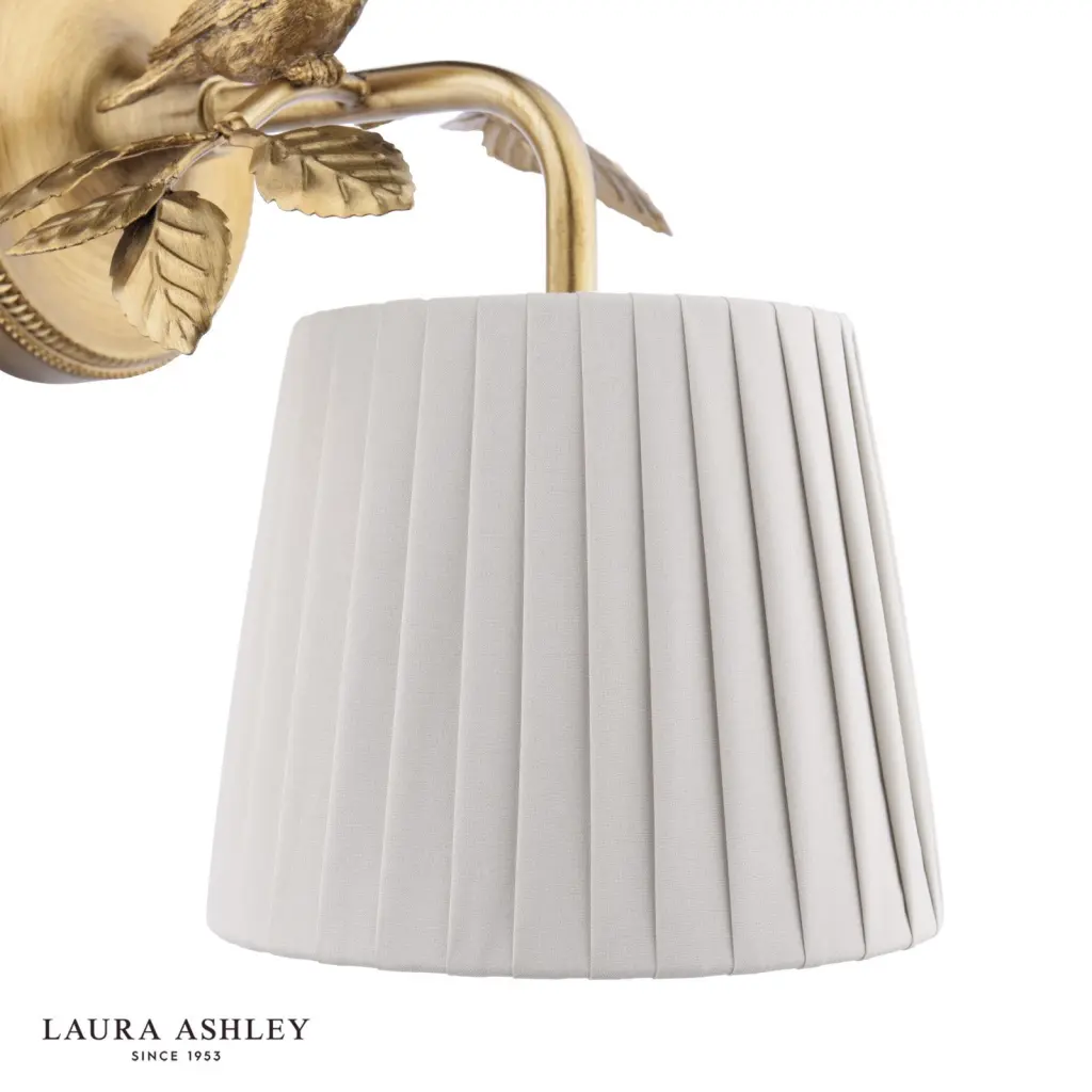 Egelton Aged Brass Wall Light C/W Shade