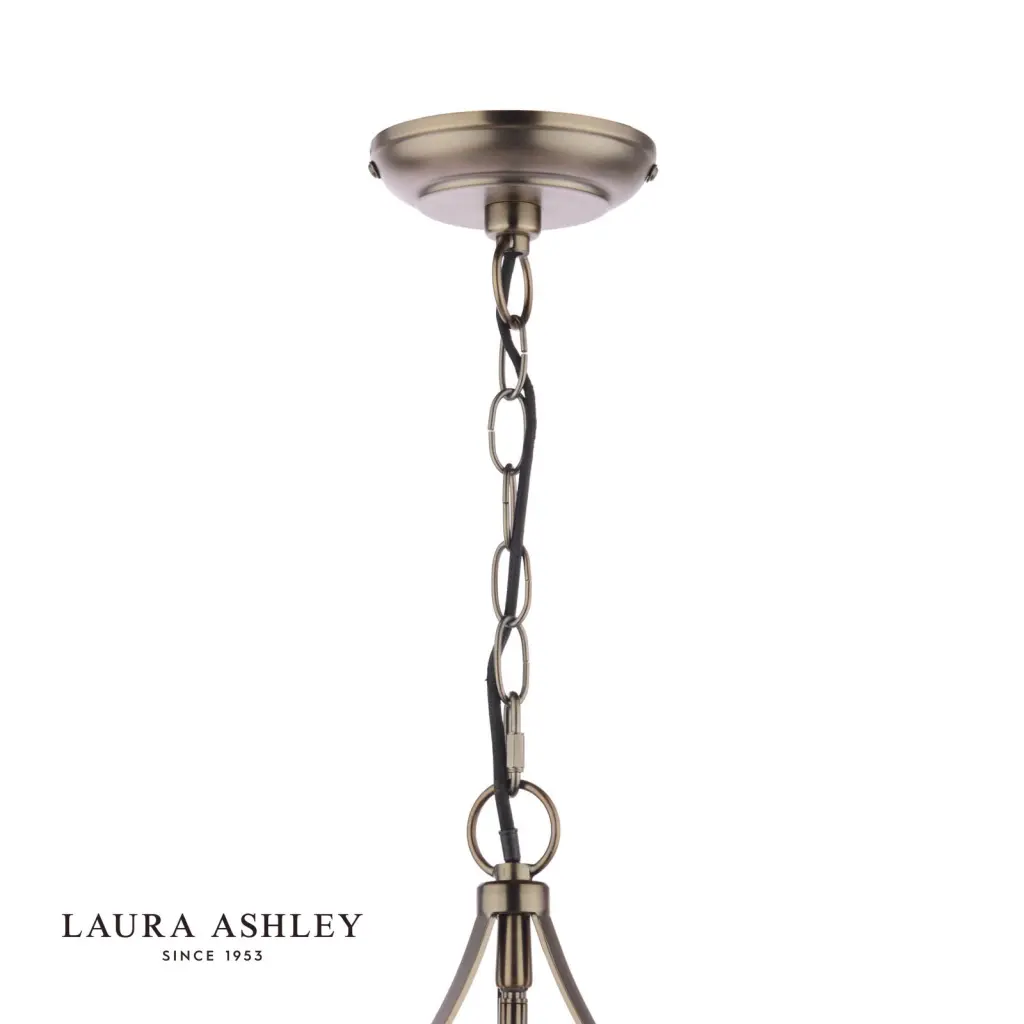 Allerford 3 Light Bronze Pendant with Taupe Shade