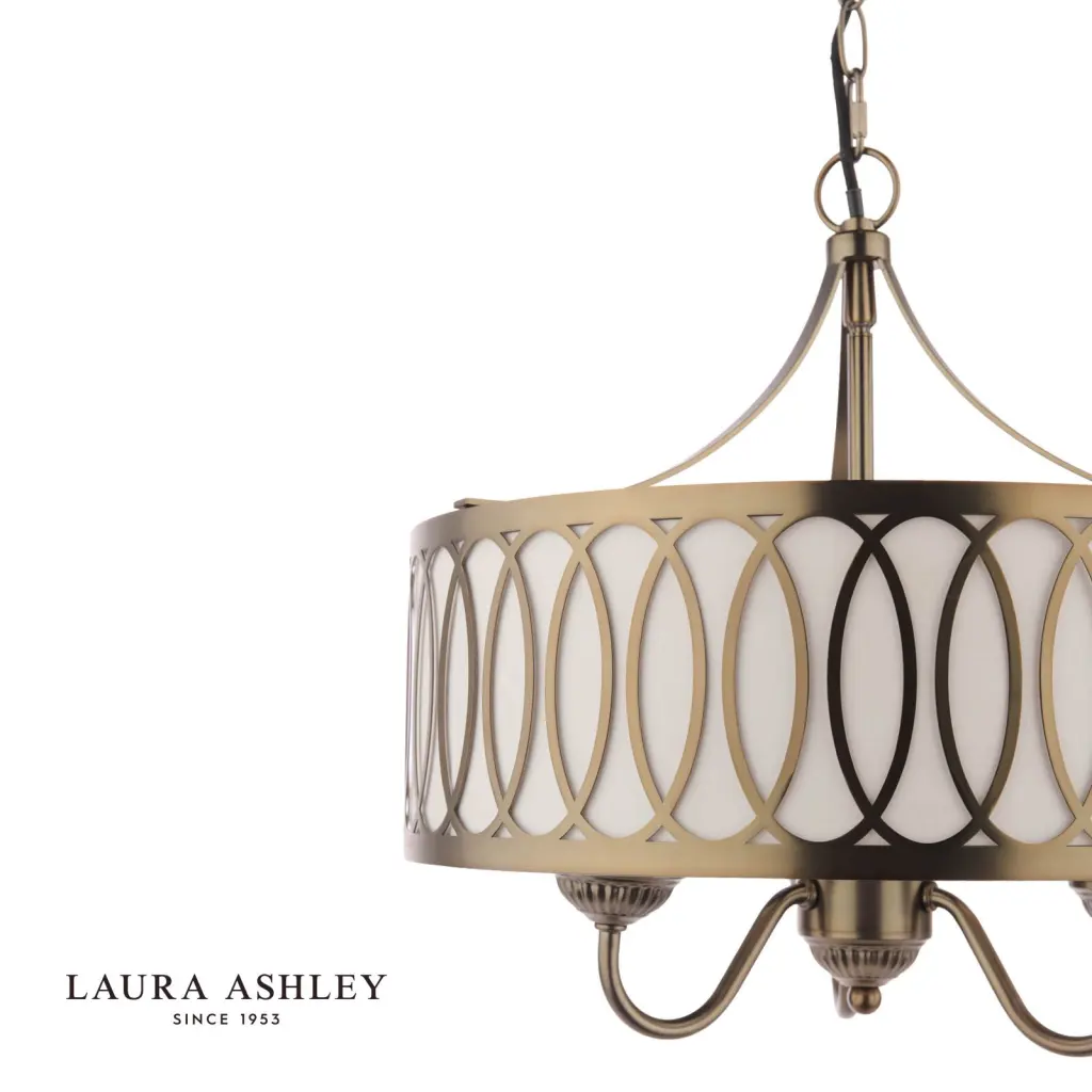 Allerford 3 Light Bronze Pendant with Taupe Shade