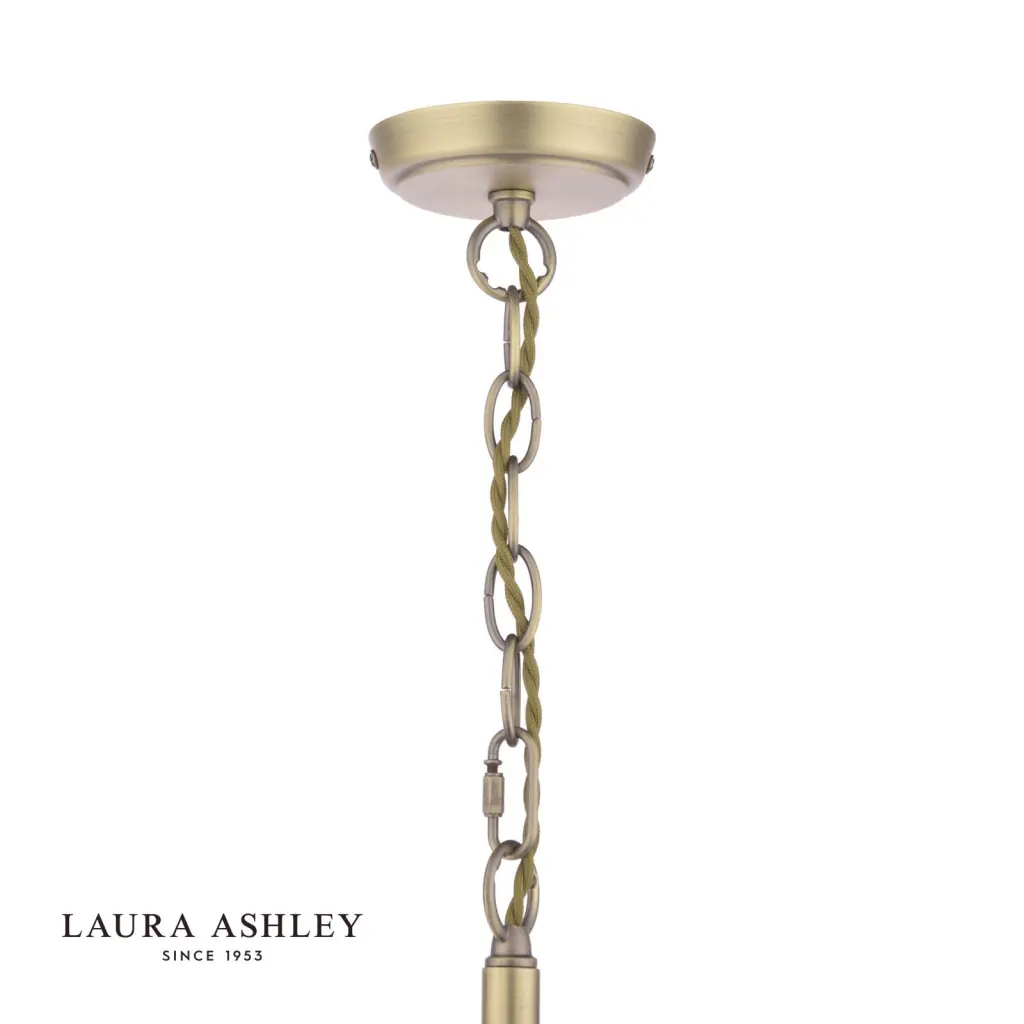 Hilcote 5 Light Antique Brass Ceiling Pendant