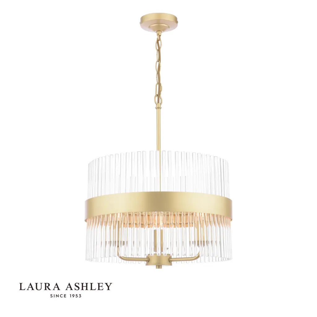Alexa 3 Light Antique Brass Pendant