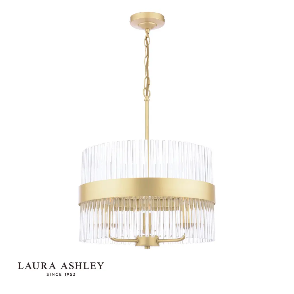 Alexa 3 Light Antique Brass Pendant