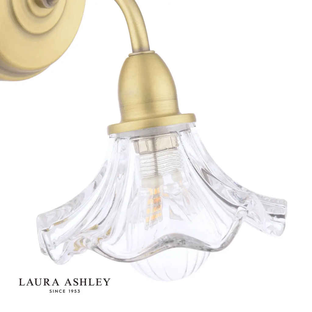 Kerswell Antique Brass Wall Light