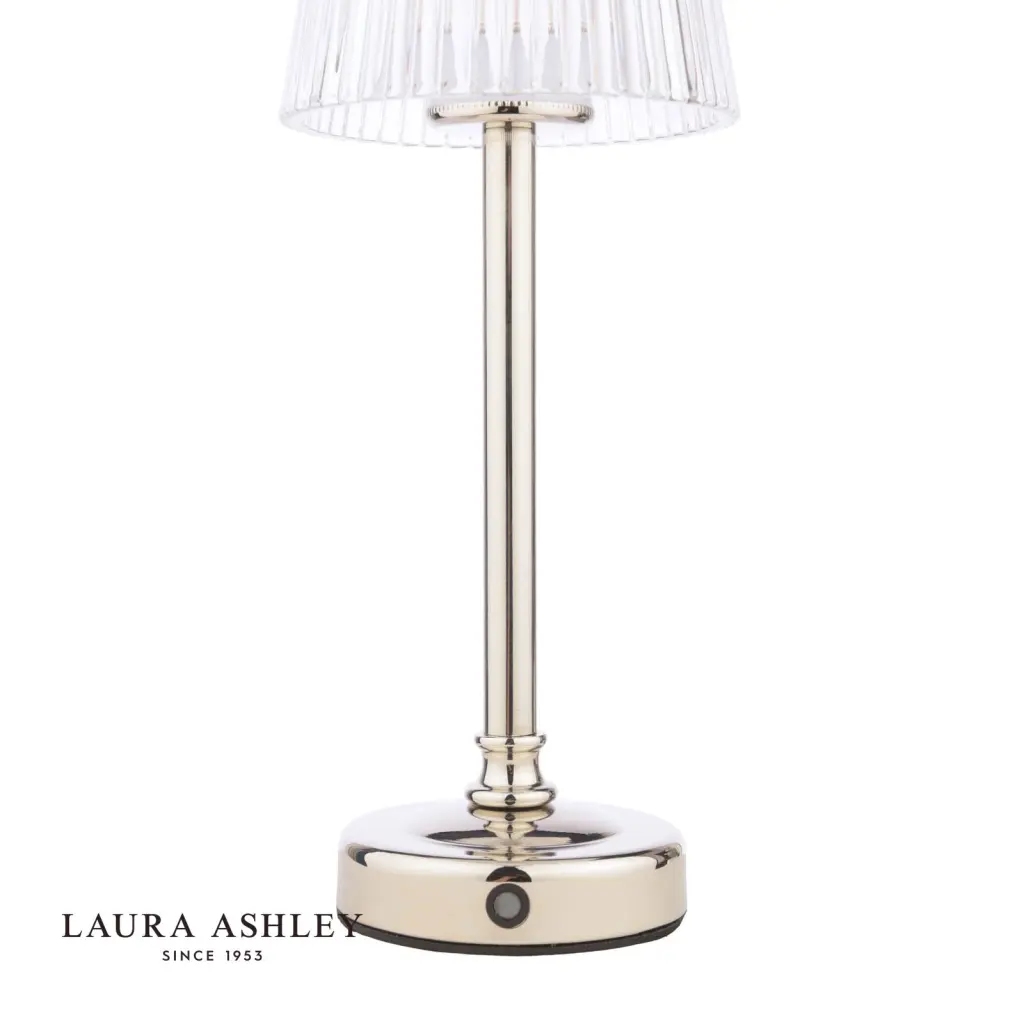 Callaghan LED Rechargeable Polished Nickel Table Lamp
