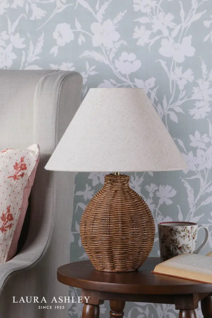 Fernhill Antique Brown Table Lamp C/W Shade